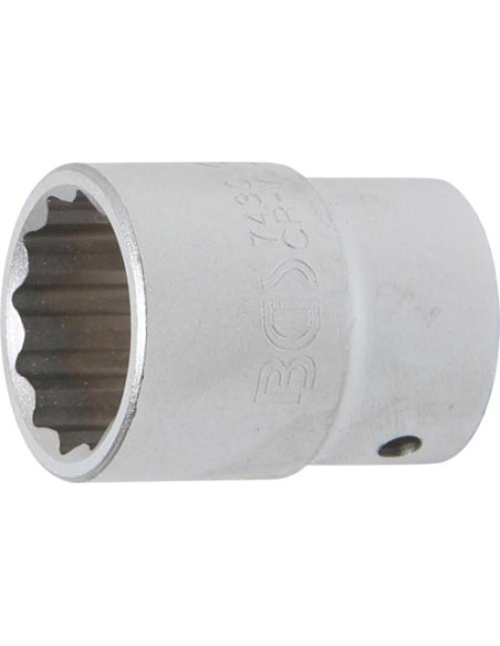 REF  7430  Llave de vaso 12 caras  entrada 20 mm  