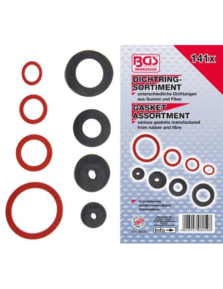 REF  8059      Surtido de arandelas goma y fibra 1