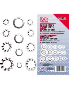 REF  8113       Surtido de arandelas 720 piezas