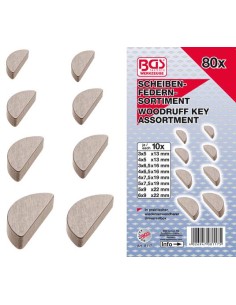 REF  8117       Surtido de chavetas tipo Woodruff