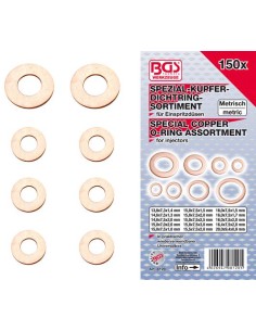 REF  8120      Surtido de arandelas de cobre para