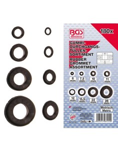 REF  8125     Surtido de arandelas de goma métrico