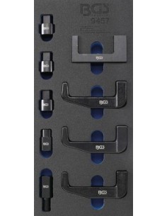 REF  9457     Juego de garras y adaptadores de des