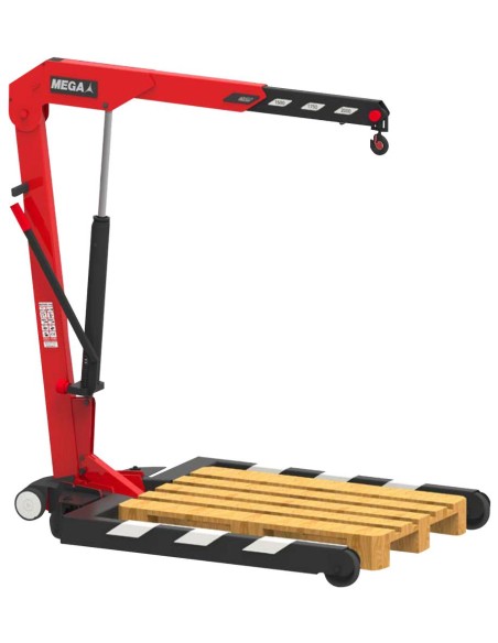 REF  CRV6     Grúa de taller plegable MEGA 650 kg