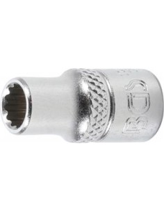 Llave de vaso 12 caras entrada 6 3 mm  1/4   6 mm