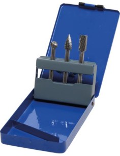 REF  111   Juego de fresas HSS 3 piezas