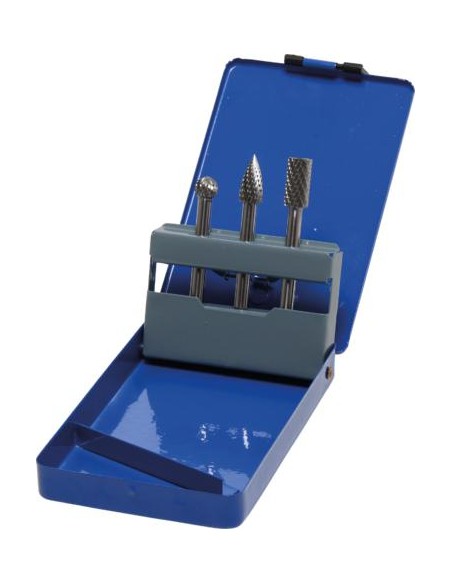 REF  111   Juego de fresas HSS 3 piezas