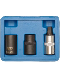 REF  1112    Juego 3 piezas de vasos pentagonales