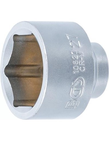 Llave vaso hexagonal | entrada 10 mm  3/8   27mm