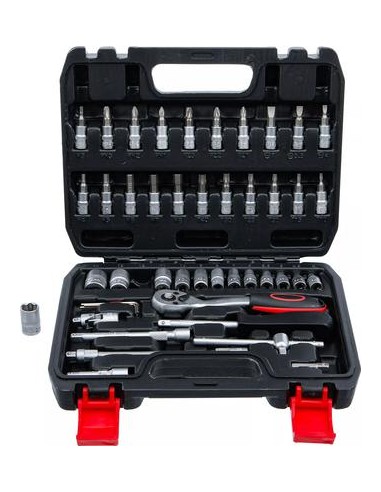 Juego de llaves de vaso | entrada 6 3 mm  1/4   |