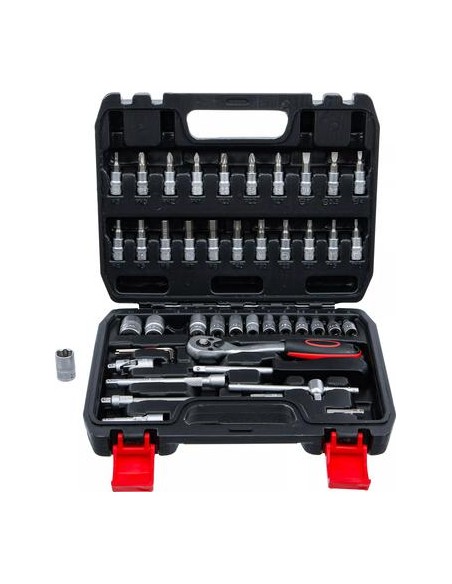 Juego de llaves de vaso | entrada 6 3 mm  1/4   |