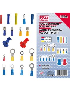 REF  14105  Surtido de terminales 160 piezas