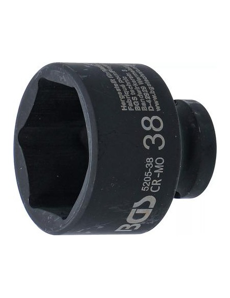 Llaves de vaso impacto hexagonal | entrada 12 5 mm