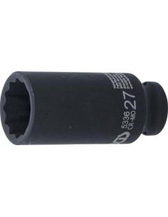 Llaves de vaso impacto 12 caras  largo | 27 mm