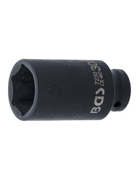 Llaves de vaso impacto hexagonal  largo | 30 mm