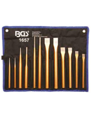 REF  1657      Juego de botadores/ cinceles/ grane