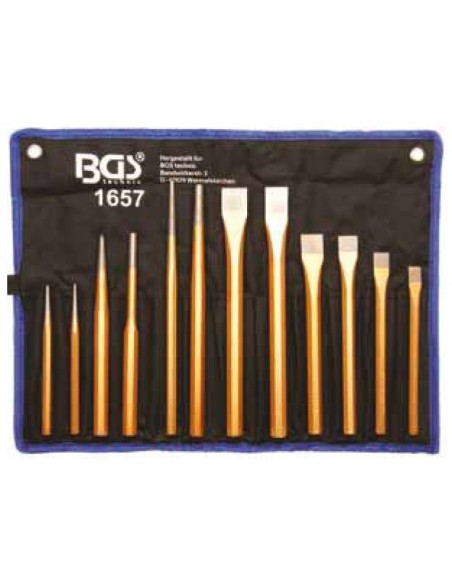 REF  1657      Juego de botadores/ cinceles/ grane