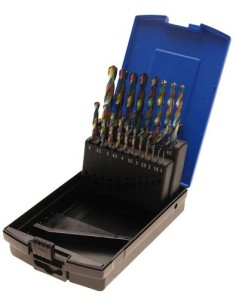 REF  2014       Juego de brocas espirales HSS 1 -