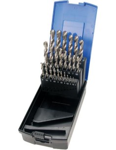 REF  2021       Juego de brocas espirales HSS Ø 1