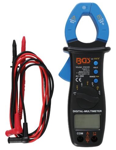 REF  2202     Multímetro digital con pinzas para c