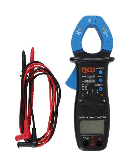 REF  2202     Multímetro digital con pinzas para c
