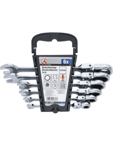 REF  30004    Juego de llaves combinadas con carra