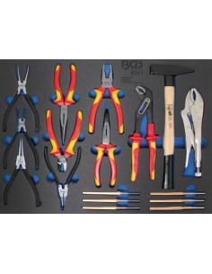 Bandeja para carro 3/3  Juego de alicates  botador