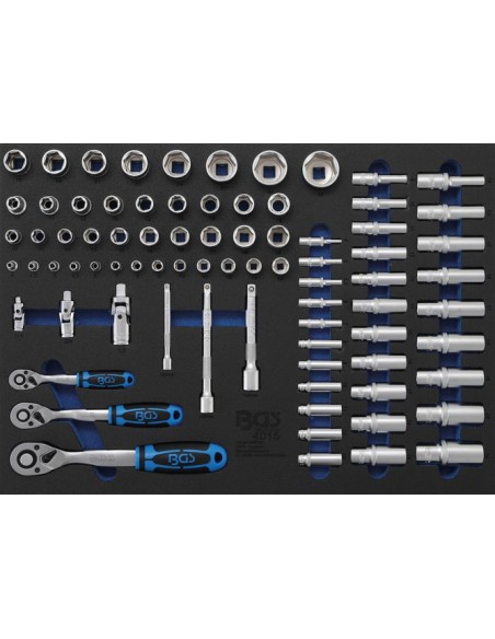 Bandeja para carro 3/3  Juego de llaves de vas  80