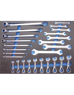 Bandeja para carro 3/3  Llaves fijas dobles  llave