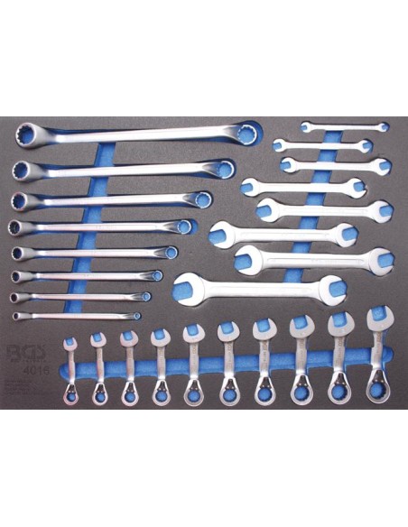 Bandeja para carro 3/3  Llaves fijas dobles  llave