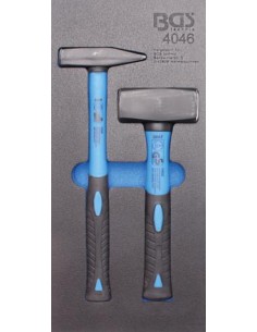 Bandeja para carro 1/3  Juego de maza y martillo 