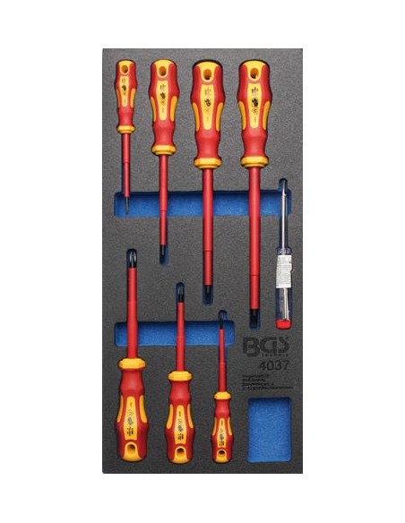 Bandeja para carro 1/3  Juego de destornilladores