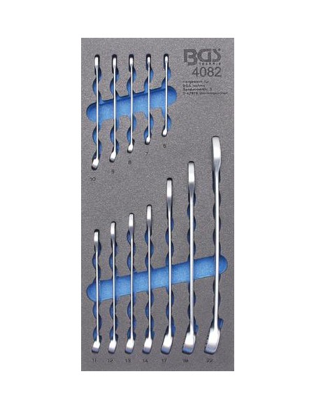 Bandeja para carro 1/3  Juego de llaves combinadas