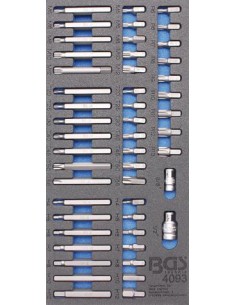 Bandeja para carro 1/3  Juego de puntas combinadas