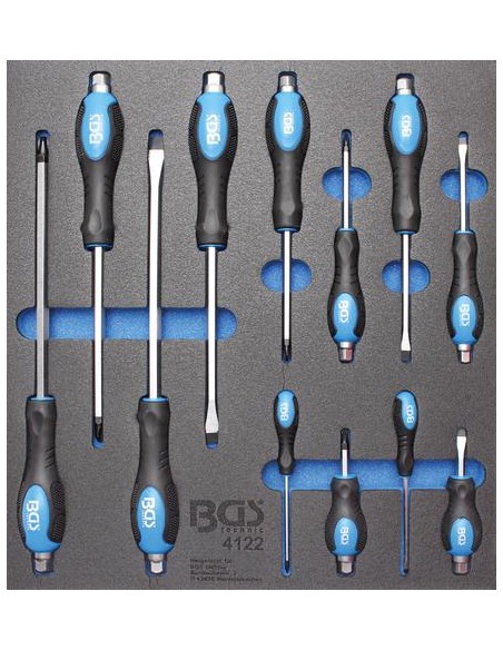 Bandeja para carro 2/3  Juego de destornilladores 