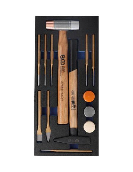 Bandeja para carro 1/3  Juego de martillo y cincel