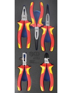 Bandeja para carro 1/3  Juego de alicates VDE  5 p