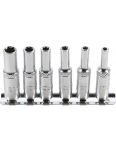 REF  6403  Juego de llaves de vaso E-Torx  largas