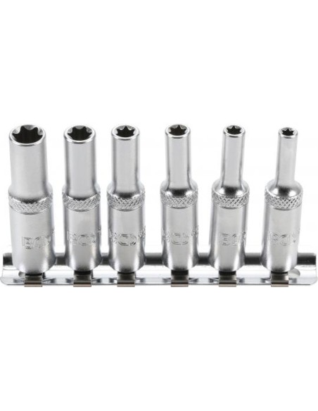 REF  6403  Juego de llaves de vaso E-Torx  largas